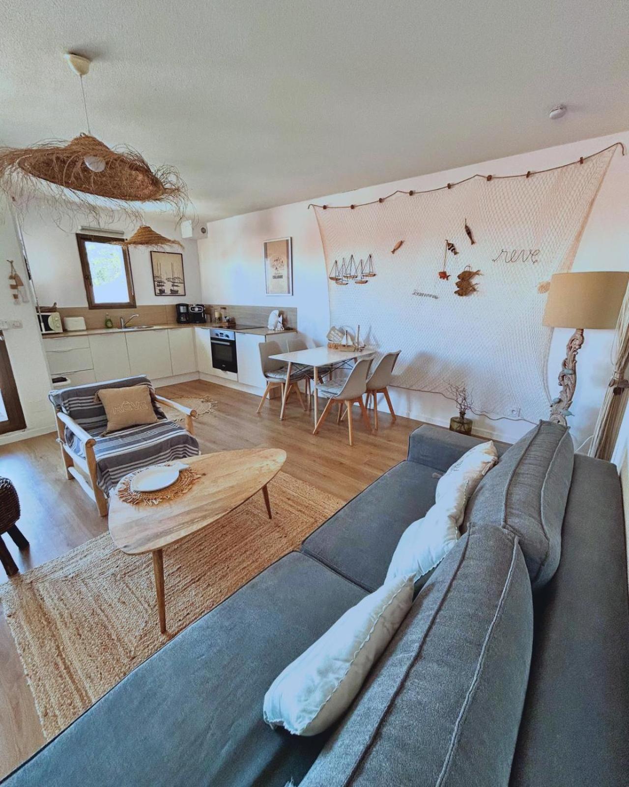 Le Petit Colliourenc - Apt Climatise Avec Terrasse Exterior foto